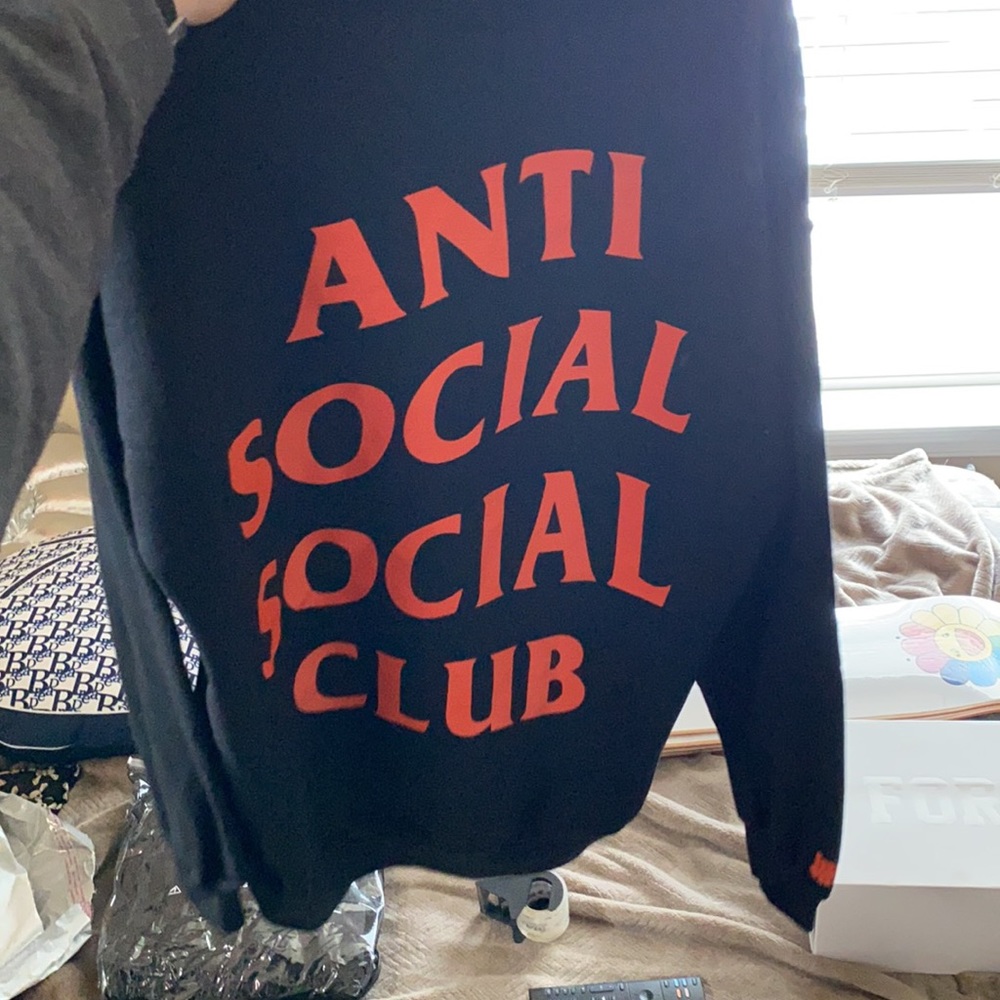 ASSC x undefeated paranoid hoodie - Picture 3 of 4